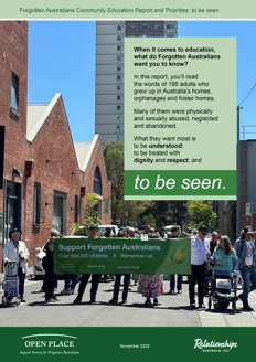 Preview of the 'to be seen' report cover